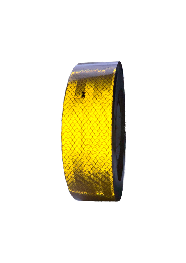 Светоотражающая микропризматическая лента 3М для маркировки Желтая