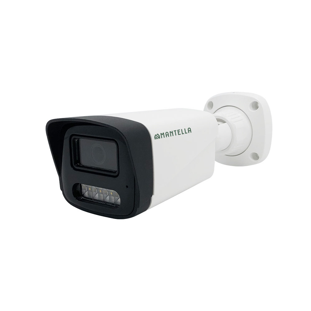 Уличная IP камера наблюдения видеокамера Mantella 8МП микрофон 2.8 POE