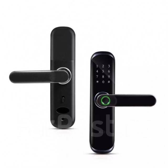Умный электронный интеллектуальный биометрический смарт замок для двери отпечаток пальца, ключ, карта, Wi-fi, приложение Tuya Smart,  Bluetooth