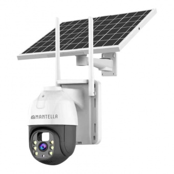 4G Уличная поворотная 4G облачная камера видеонаблюдения на солнечной батарее Mantella 