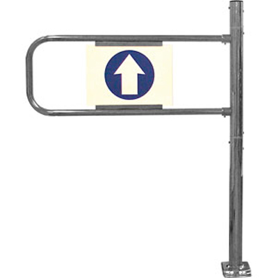 Механические ворота калитка ограждение туникет для торгового зала магазинов антипаника правые