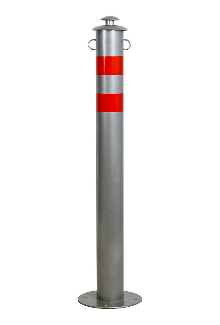 Парковочный столбик анкерный Стандарт СЭА-750 с креплениями ушками