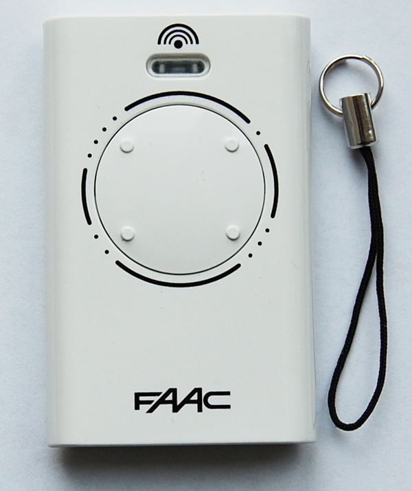 Пульт для шлагбаума приводов для ворот рольставен FAAC TX4 868 белый