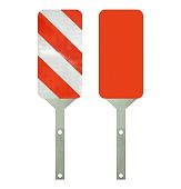 Катафот дорожный сигнальный КД-6 односторонний