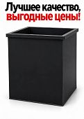 Контейнер бак для мусора мусорный 0.75 м³ 0 75 куб.м ТБО черный