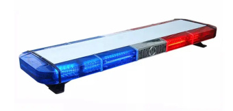 Маяк проблесковый светодиодный дорожная автомобильная мигалка стробоскоп красно-синий 970 мм на крышу для спецтехники автомобиля, автобуса, грузовика