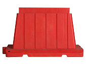 Дорожный вкладывающийся барьер блок 120*50*75см красный Дорожный вкладывающийся барьер блок 120*50*75см красный