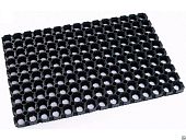 Ячеистый грязесборный грязезащитный резиновый коврик 600 на 400 мм Ячеистый грязесборный грязезащитный резиновый коврик 600 на 400 мм