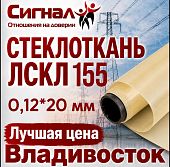 Стеклоткань ЛСКЛ 155 0,12*20 мм.