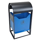 Урна для мусора уличная напольная опрокидывающаяся УОН1 Урна для мусора уличная напольная опрокидывающаяся УОН1