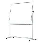 Маркерная магнитная доска на подставке 150х100 см 100х150 см передвижная на колесиках на ножках 