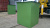 Контейнер бак для мусора мусорный 0 75 куб.м ТБО зеленый