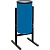 Урна для мусора мусорка металлическая СЛ2-250 (синяя)