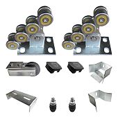 Комплект для балка прокатная ролики опоры улавливатели для ворот Комплект для балка прокатная ролики опоры улавливатели для ворот