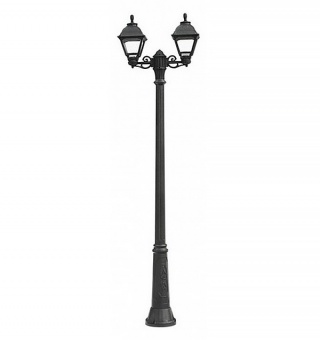 Столб фонарный уличный фонарь GIGI BISSO / CEFA 2L черный
