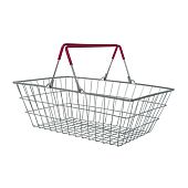 Корзина покупательская металлическая 20 литров SB20-Z Budget Корзина покупательская металлическая 20 литров SB20-Z Budget