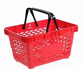 Корзина покупательская пластиковая 20 литров Корзина покупательская пластиковая 20 литров