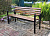 Скамейка скамья лавочка лавка садовая парковая "Европа" 1,5 метра