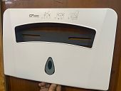 Контейнер диспенсер держатель одноразовых сидений салфеток для унитаза GFmark 913-11 Контейнер диспенсер держатель одноразовых сидений салфеток для унитаза GFmark 913-11