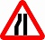 Дорожный знак 1.20.3 "Сужение дороги"